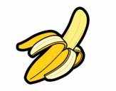 Dibujo Plátano pintado por Lamar