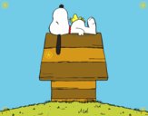 Snoopy durmiendo