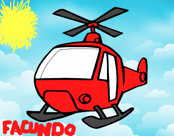 Un Helicóptero