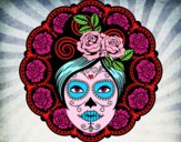 Calavera mejicana femenina