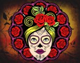 Calavera mejicana femenina