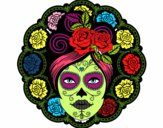 Calavera mejicana femenina