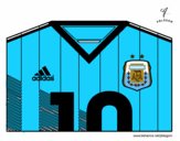 Camiseta del mundial de fútbol 2014 de Argentina