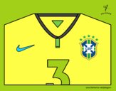 Camiseta del mundial de fútbol 2014 de Brasil