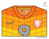 Camiseta del mundial de fútbol 2014 de Holanda