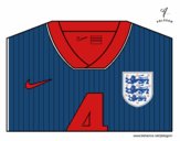 Camiseta del mundial de fútbol 2014 de Inglaterra