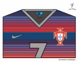 Camiseta del mundial de fútbol 2014 de Portugal