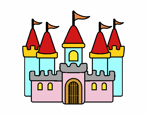 dibujo de un castillo