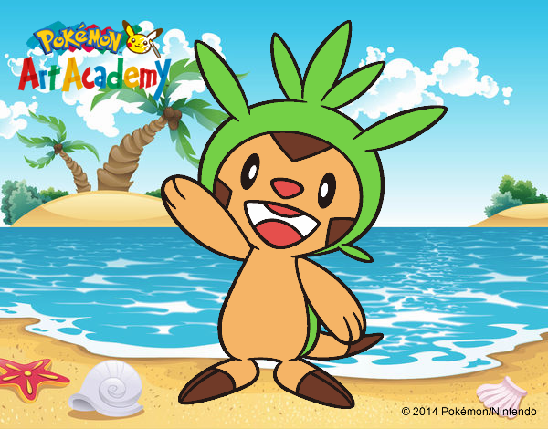 Chespin saludando