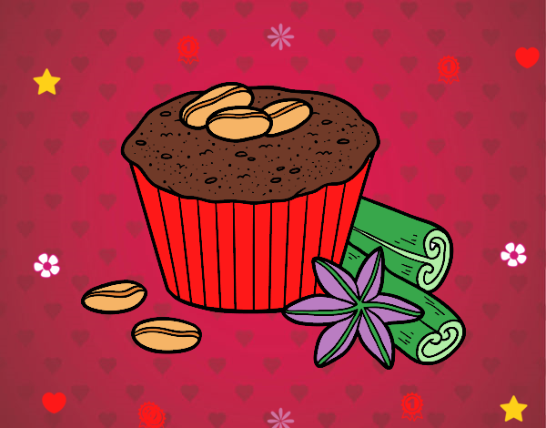 Cupcake de café