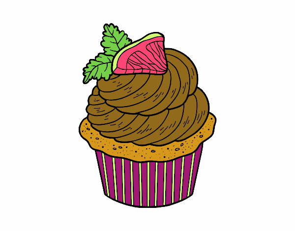 Cupcake de limón