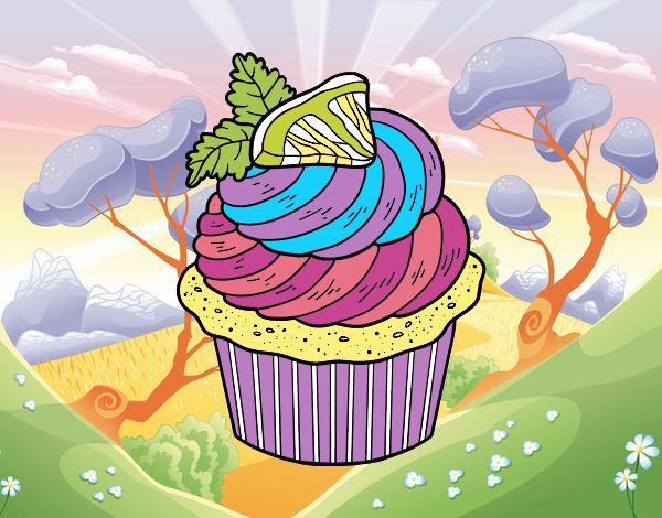 Cupcake de limón