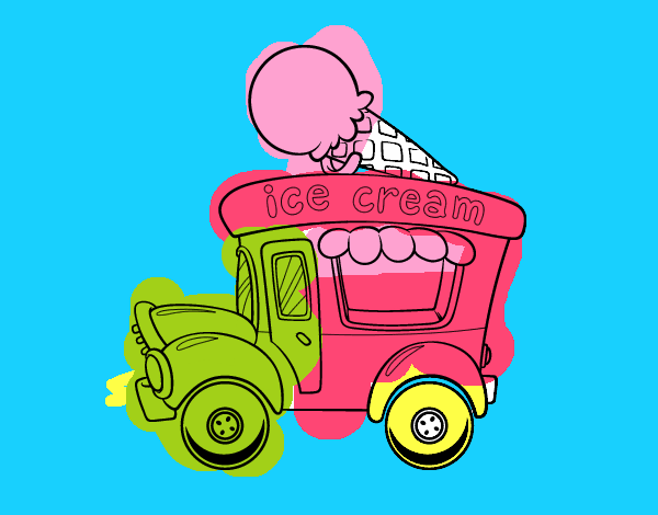 Food truck de helados