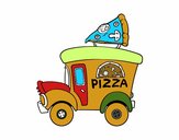 Food truck de pizza