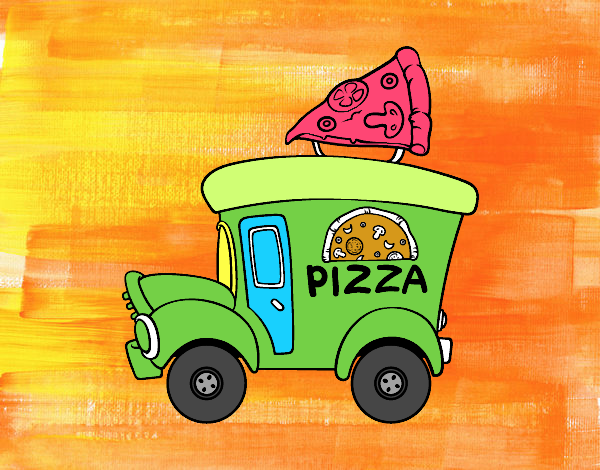 Food truck de pizza