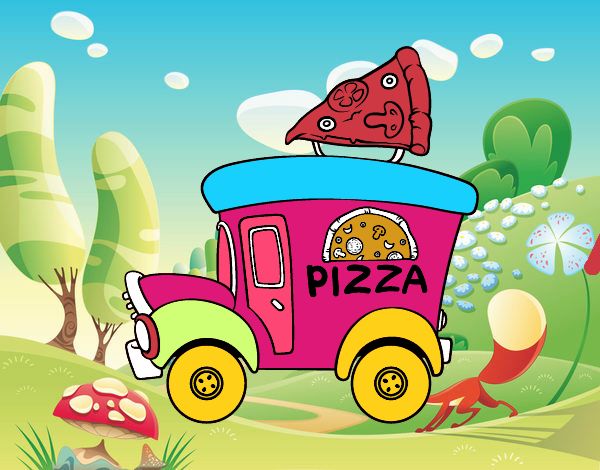 Food truck de pizza