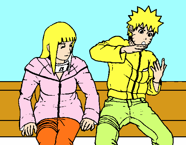 Hinata y Naruto