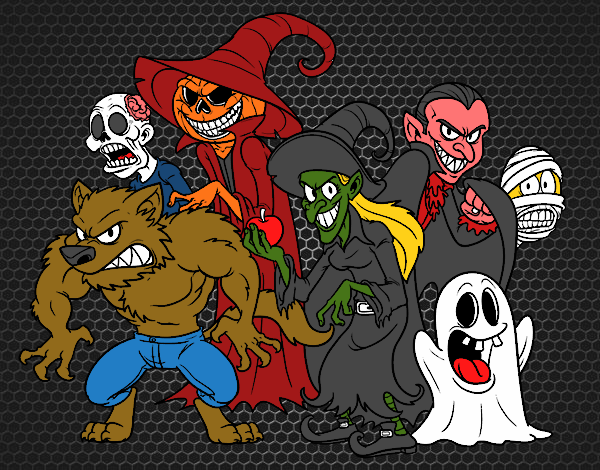 Monstruos de Halloween