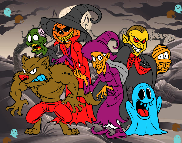 Monstruos de Halloween