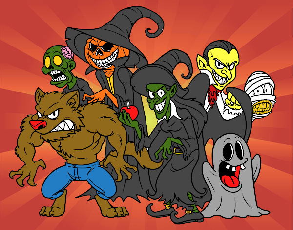 Monstruos de Halloween