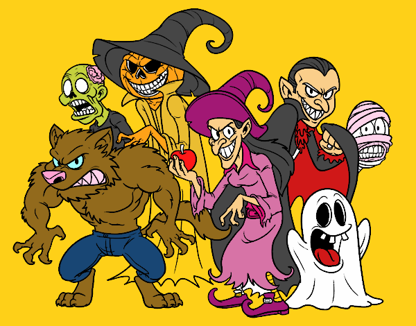 Monstruos de Halloween