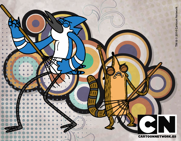 Mordecai y Rigby