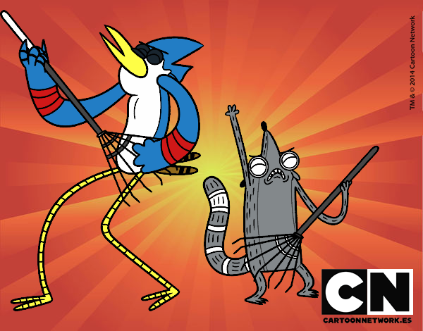 Mordecai y Rigby