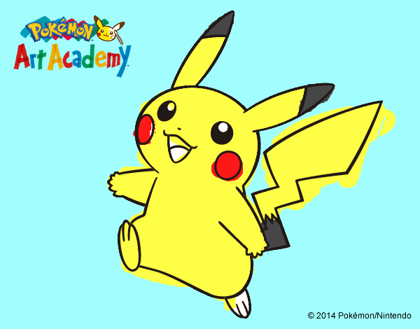 Pikachu en Pokémon Art Academy