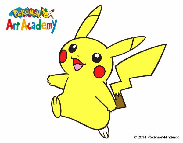 Pikachu en Pokémon Art Academy