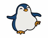 Pingüino bailando