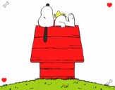 Snoopy durmiendo