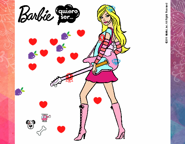 Barbie la rockera