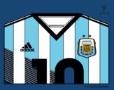 Camiseta del mundial de fútbol 2014 de Argentina