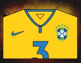 Camiseta del mundial de fútbol 2014 de Brasil