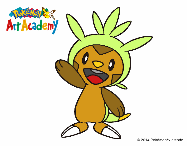 Chespin saludando