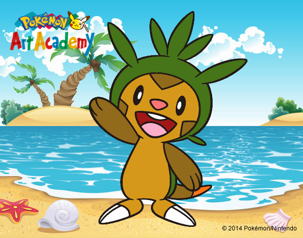 Chespin saludando