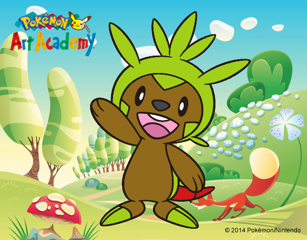 Chespin saludando