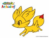 Fennekin corriendo