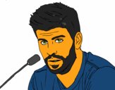 Gerard Piqué en rueda de prensa