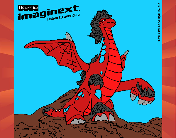 El dragon de imaginext