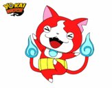 Jibanyan feliz