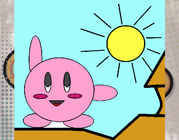 Kirby en un día soleado