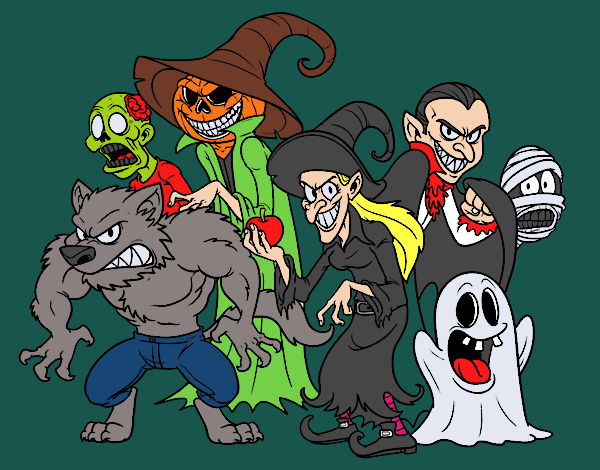 Monstruos de Halloween