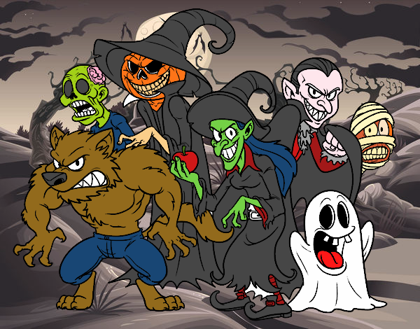 Monstruos de Halloween