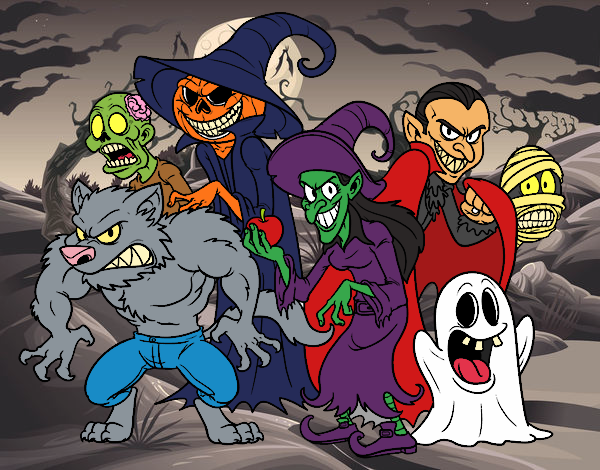 Monstruos de Halloween