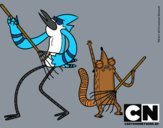 Mordecai y Rigby