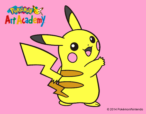 Pikachu de espaldas