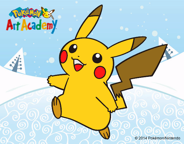 Pikachu en Pokémon Art Academy