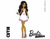 Dibujo Barbie Fashionista 3 pintado por dandanhooo
