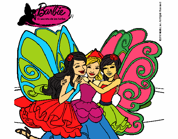 Barbie y sus amigas en hadas